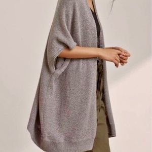 aritzia Iconic cape cardigan